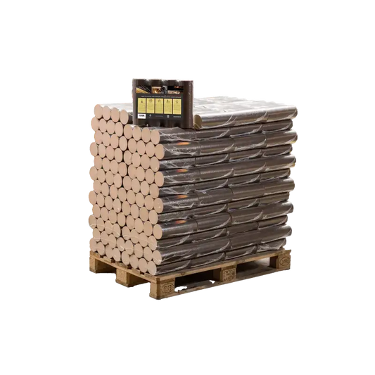 Briquettes 100% Hêtre Premium - 960kg (96 sacs de 10 kg) MV combustibles